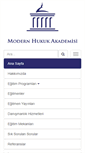 Mobile Screenshot of modernhukuk.com